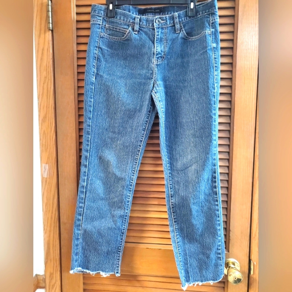 Calvin Klein 31/12 Bottom Frayed Jeans